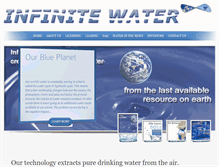 Tablet Screenshot of infinitewaterinc.com